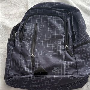 Nike Dark Blue Grid Unisex Backpack